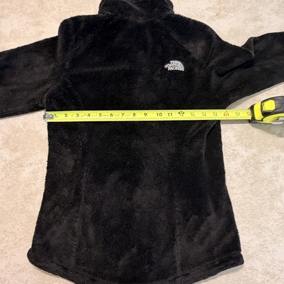 The North Face Osito Fleece Jacket Womens XS Black Full Zip Soft Plush Coat - Picture 5 of 6